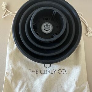 The Curly Co. Collapsible Black Hair Diffuser